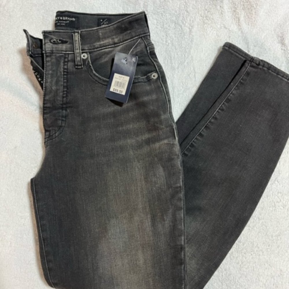 NWT Lucky Brand Women's Bridgette Skinny Jeans - Black. - Picture 4 of 13